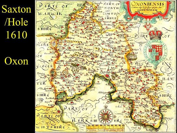 4. Saxton & Hole map of Oxfordshire 1610.jpg
